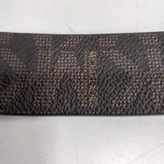 Michael Kors Brown Leather Belt image number 5