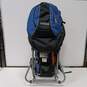 REI Piggy Back Blue Baby Carrier With Sun/Bug Cover/Backpack image number 1