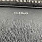NWT Mens Black Attache Leather Detachable Strap Double Handle Briefcase image number 6