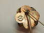 Taxco Mexico 925 Sculpted Petals Rose Flower & Etched Leaves Brooch 10.4g image number 2
