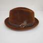 Stetson Heritage Brown Fedora Sz-7 5/8 image number 1