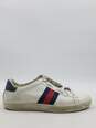 Authentic Gucci Navy Ace Sneaker W 6.5 image number 1