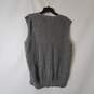 Jos A Bank Men Gray Wool Vest Sz XL NWT image number 3