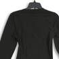 NWT Anne Klein Womens Black Surplice Neck Long Sleeve Tie-Waist Wrap Dress Sz S image number 4