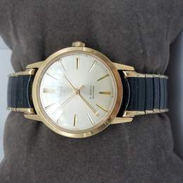 Timex 21 Jewels Self Winding Gold Tone Automatic Vintage Watch alternative image