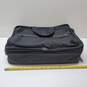 TUMI Black Canvas Multiple Pocket Briefcase Bag image number 4