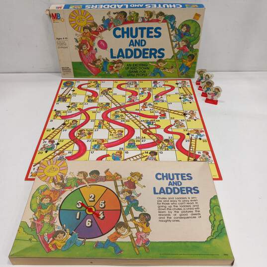 Vintage Chutes and Ladders Board Game image number 1