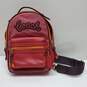Coach Vale Pink Leather Slingback Backpack AUTHENTICATED image number 1