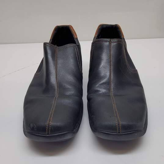 Cole Haan Black Leather Loafers Mens Size 10 image number 1
