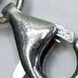 Sterling Silver Diamond Oval & Smooth Link 7in Bracelet 28.3g image number 7