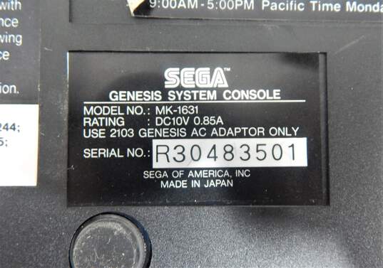Sega Genesis W/ 12 Games, Sonic 2 NBA Jam image number 3