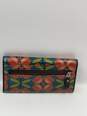 Womens Multicolor Floral Leather Inner Pockets Trifold Wallet W-0552170-I image number 3