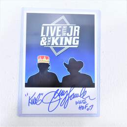 WWE HOF Jim Ross/Jerry Lawler Autographs alternative image