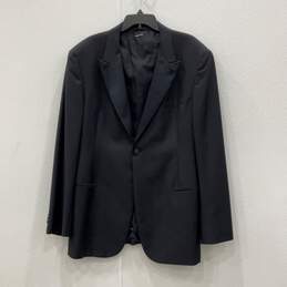 Giorgio Armani Mens Black Blazer & Pants 2 Piece Suit Set Size 60L With COA alternative image