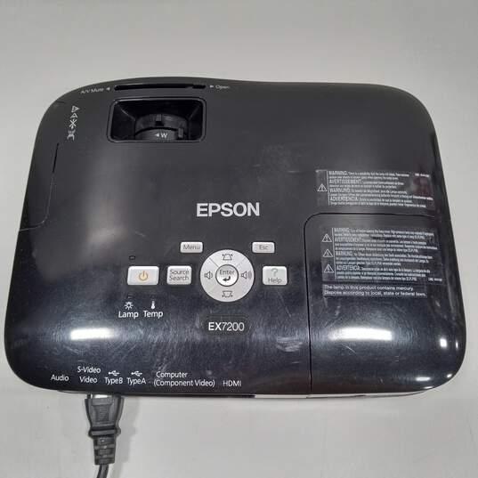 Black Epson/ Projector image number 5
