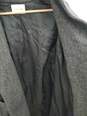 women  Lacoste wool Gray overcoat used Size-36 used image number 3