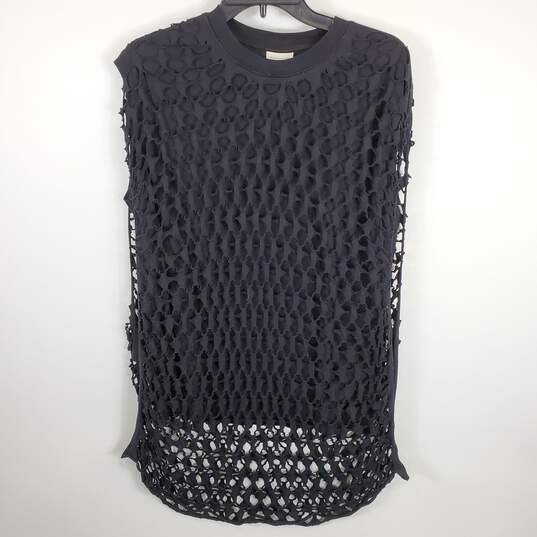 Dries Van Noten Women Black Crochet Tank Top L/XL image number 1
