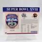 Super Bowl XVIII Patch Stat Card Official Willabee & Ward 35712 image number 1