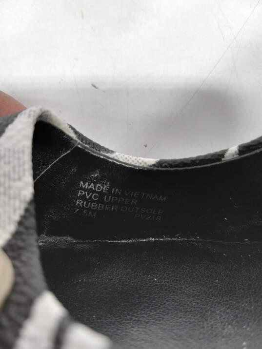 Women's Black & White Zibra Print Michael Kors PV21B Shoes Size 7 1/2 image number 6