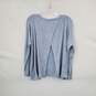 Lush Light Blue Open Back Knit Sweater WM Size S NWT image number 2