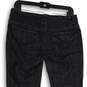 Womens Black Denim Dark Wash 5-Pocket Design Skinny Leg Jeans Size 9 image number 4
