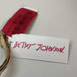 NWT Designer Betsey Johnson Gold-Tone Pink Rose Crystal Hinge Cuff Bracelet image number 4