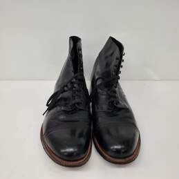 Stacy Adams MN's Madison Black Leather  Dress Boots Size 13D