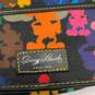 Dooney And Bourke Womens Multicolor Leather Mickey Mouse Coin Wristlet Wallet image number 3