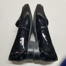 WMNS CLARKS UNSTRUCTURED PATENT LEATHER SLIP ON SHOES SIZE 9 alternative image