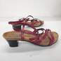 Birkenstock Papillio Women's Bella Fiori Berry Pink Leather Strappy Sandals Size 7.5 image number 4