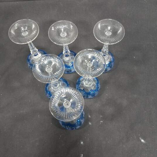 6 Nachtmann Traube Aqua Cut Crystal Wine Glass image number 4