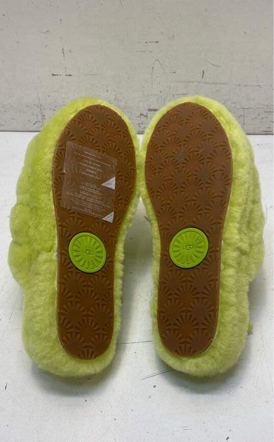 Ugg Plush Women's Key Lime Slides/Sandal Sz. 9 image number 6