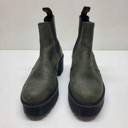 Dr. Martens Rometty Green Ankle Boots Size 9 alternative image