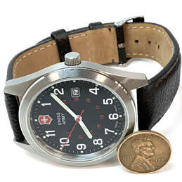 Designer Swiss Army Victorinox 241083 Silver-Tone Round Analog Wristwatch alternative image
