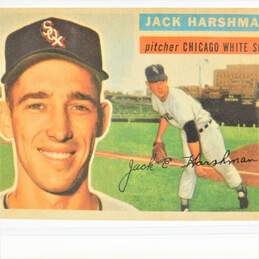 1956 Jack Harshman Topps #29 Chicago White Sox alternative image