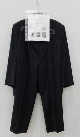 Authentic Burberry Men's Size 46R Black Blazer and Pants W/COA