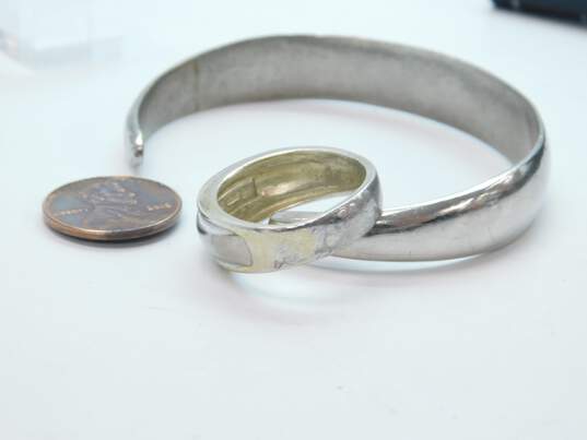 Milor 925 Ring w/Artisan 925 Cuff Bracelet 33.9g image number 10
