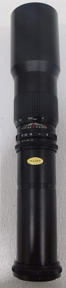 Tou/Five Star 1:8 500mm Telephoto Camera Lens FD Mount w/ Case alternative image