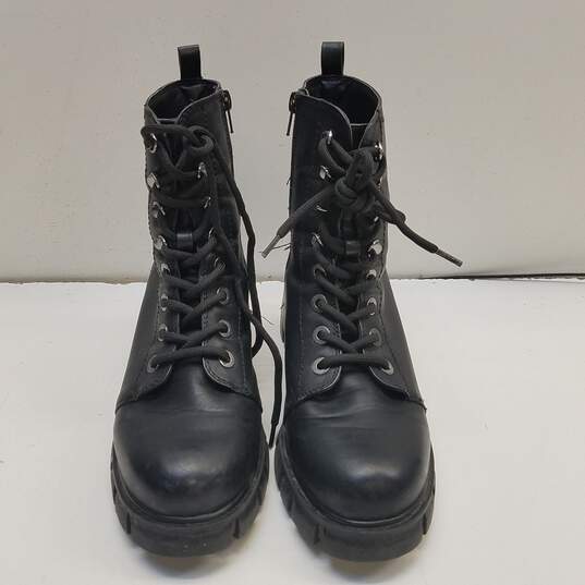 MIA Tauren Lug Sole Combat Boots Black 7.5 image number 1
