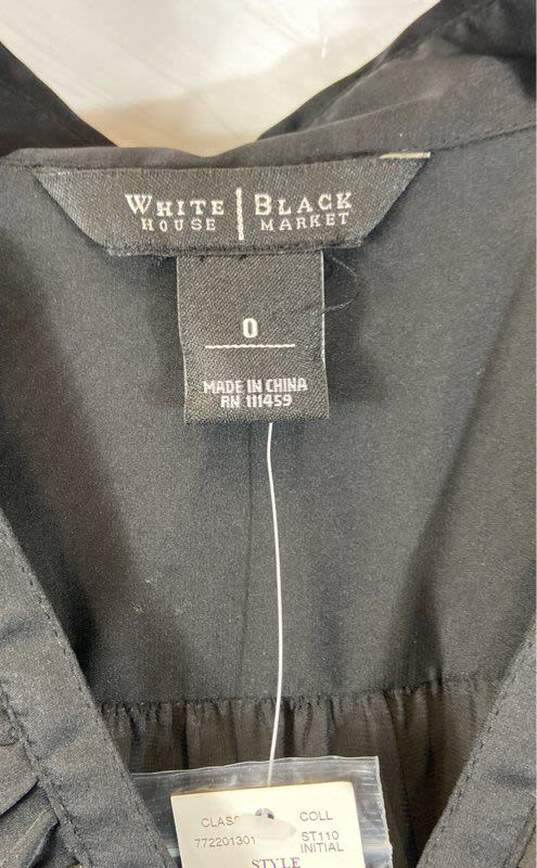 White House Black Market Black Long Sleeve - Size 0 image number 2