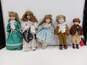 Bundle of 5 Assorted Vintage Doll w/ Stands image number 1
