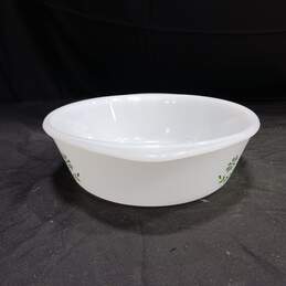 Vintage Glasbake J514 201 White Baking Bowl alternative image