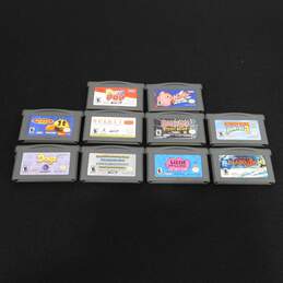 10ct Nintendo Game Boy Advance Game Lot