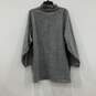 Lands' End Womens Gray Knitted Mock Neck Long Sleeve Pullover Sweater Size 2X image number 2