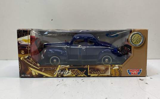 Motor Max 1940 Ford Coupe 1:18 DieCast Metal Car (NEW) image number 1