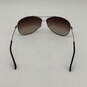Mens RB3293 Brown Lens Metal Silver Full Rim UV Protection Sunglasses image number 2