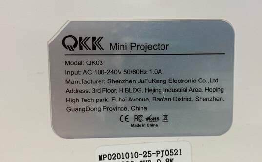 QKK Mini Projector image number 6