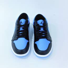 Jordan 1 Low Black University Blue Men's Shoes Size 11.5 alternative image