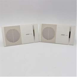 VNTG Bose Model 100 White Wall Speakers (Set of 2)