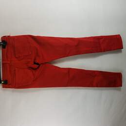Adriano Goldschmied Women Red Pants Size 27 alternative image